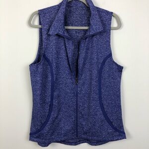 Purple under Armour, front zip vest